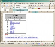 Workbook TOC screenshot